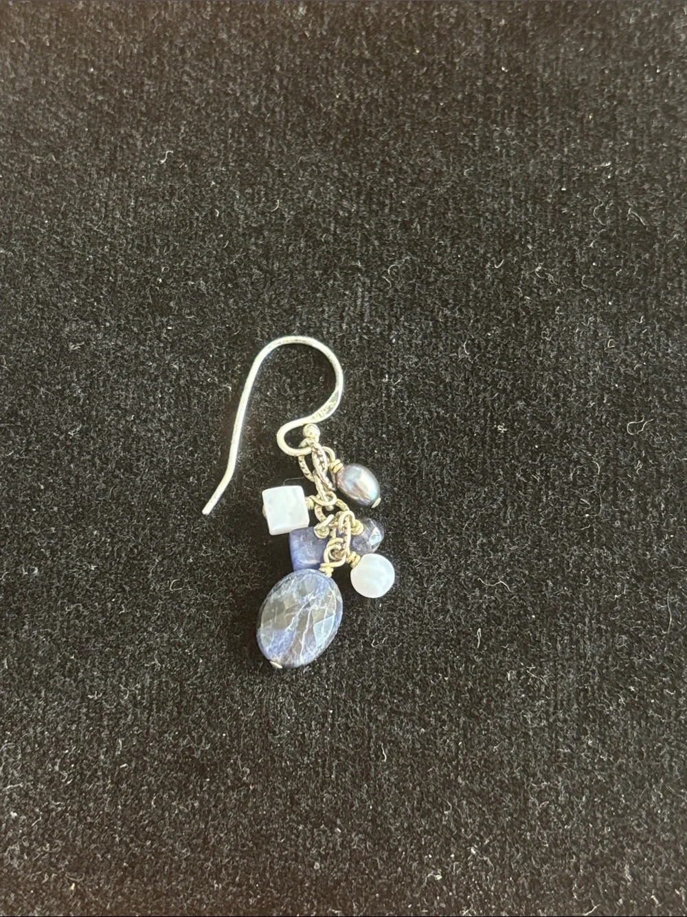 Silpada .925 Sterling Silver Earring Single Replacement W1471